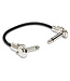 Hosa IRG-100.5 Patch Cable, Low-profile Right-angle to Same - 6"