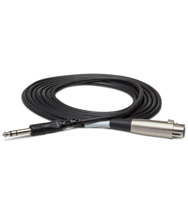 Hosa STX-105F Balanced Interconnect Cable, XLR3F to 1/4" TRS - 5 Foot