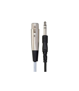 Hosa Hosa STX-105F Balanced Interconnect Cable, XLR3F to 1/4" TRS - 5 Foot