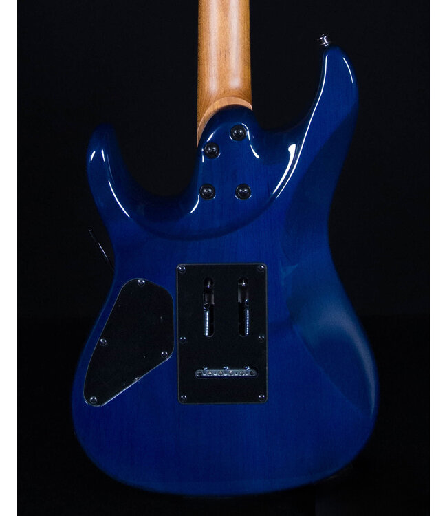 Ibanez AZ24S1F Flame Top Electric, Transparent Turquiose Burst