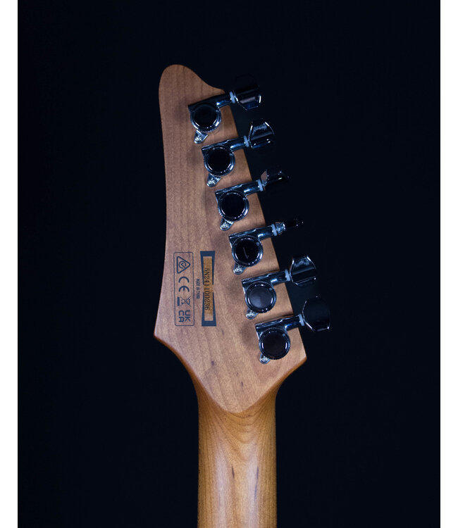 Ibanez AZ24S1F Flame Top Electric, Transparent Turquiose Burst