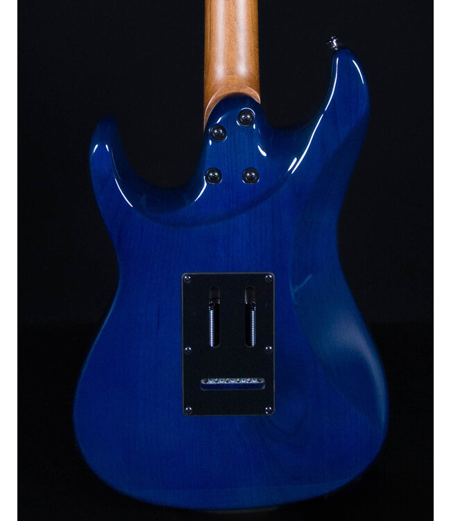 Ibanez AZ22S1F Flame Top Electric, Transparent Turquiose Burst