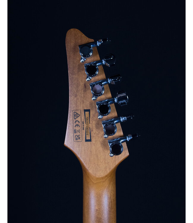 Ibanez AZ22S1F Flame Top Electric, Transparent Turquiose Burst