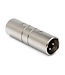 Hosa Hosa GXX-144 Gender Changer, XLR3M to Same