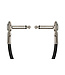 Hosa IRG-101 Guitar Patch Cable, Low-Profile Right-Angle to Same - 1 Foot