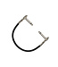 Hosa IRG-101 Guitar Patch Cable, Low-Profile Right-Angle to Same - 1 Foot