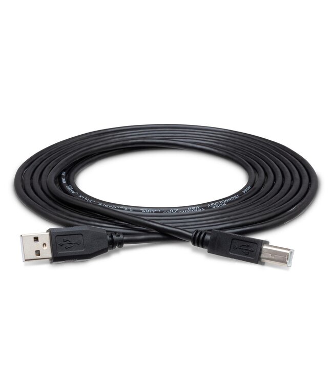 Hosa USB-205AB USB Cable, 2.0 Type A to Type B - 5 Foot
