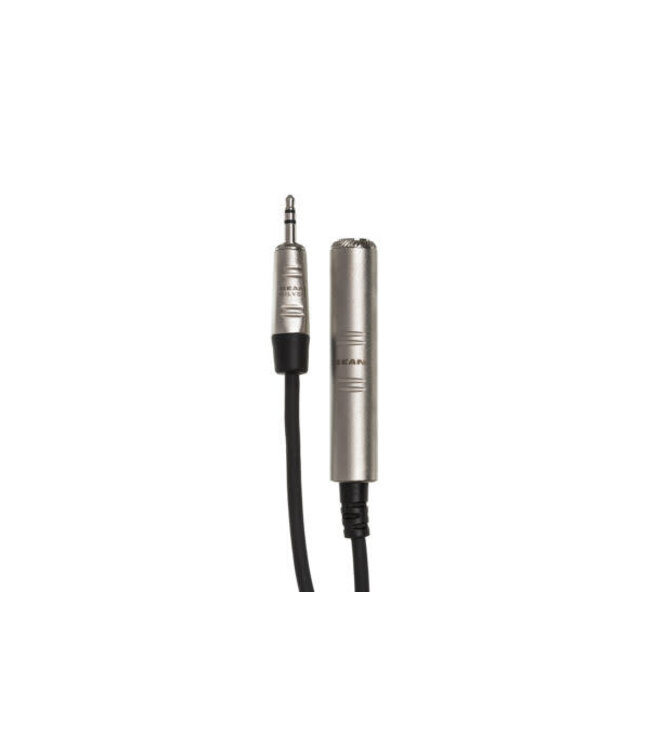 Hosa Hosa HXSM-010 Pro Headphone Adaptor Cable, REAN 1/4" TRS to 3.5 mm TRS - 10 Foot