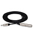 Hosa Hosa HXSM-010 Pro Headphone Adaptor Cable, REAN 1/4" TRS to 3.5 mm TRS - 10 Foot