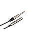 Hosa HXSS-005 Pro Headphone Extension Cable, REAN 1/4" TRS to 1/4" TRS - 5 Foot