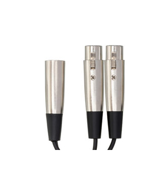Hosa Hosa YXF-119 Y Cable, Dual XLR3F to XLR3M - 6"