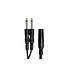 Hosa YPP-106 Y Cable, 1/4" TSF to Dual 1/4" TS - 6"