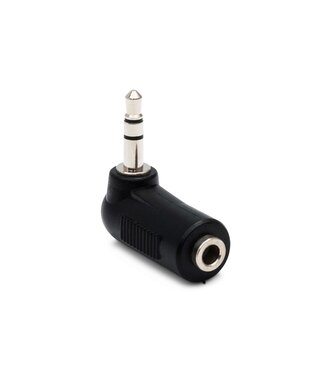 Hosa Hosa GMP-272 Right-angle Adapter, 3.5 mm TRS to Same