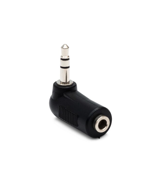 Hosa GMP-272 Right-angle Adapter, 3.5 mm TRS to Same