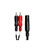 Hosa Hosa YPR-257 Stereo Breakout Cable, 1/4" TRSF to Dual RCA - 6"