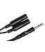 Hosa Hosa YPP-118 Y Cable, 1/4" TRS to Dual 1/4" TRSF - 6"