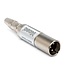 Hosa MIT-129 Impedance Transformer, 1/4 in TSF to XLR3M