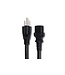 Hosa PWC-148 IEC Power Cord, 14 AWG, IEC C13 to NEMA 5-15P - 8 Foot