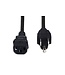 Hosa PWC-403 IEC Power Cable, 18 AWG, IEC C13 to NEMA 5-15P - 3 Foot