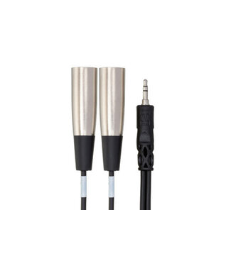 Hosa Hosa CYX-403M Stereo Breakout Cable, 3.5 mm TRS to Dual XLR3M - 3m