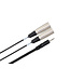Hosa CYX-403M Stereo Breakout Cable, 3.5 mm TRS to Dual XLR3M - 3m