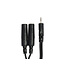 Hosa YMP-233 Y Cable, 3.5 mm TRS to Dual 1/4" TRSF - 6"