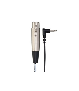 Hosa Hosa XVM-305F Camcorder Mic Cable, XLR3F to Right-angle 3.5 mm TS - 5 Foot