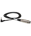 Hosa XVM-305F Camcorder Mic Cable, XLR3F to Right-angle 3.5 mm TS - 5 Foot