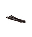 Hosa WTI-294 Cable Ties with Release, Black 8" - 10pc