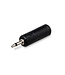 Hosa GMP-113 Mono Adapter, 1/4" TS to 3.5 mm TS