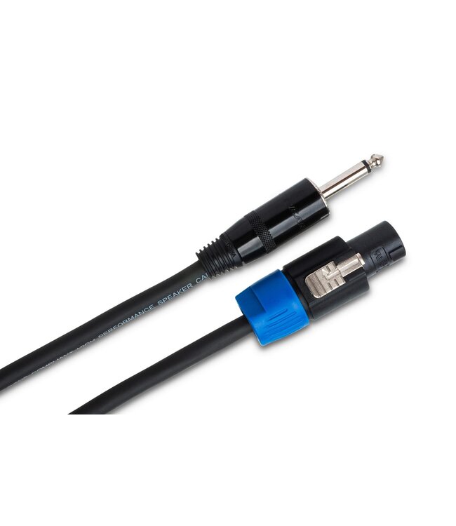 Hosa SKT-410Q Pro Speaker Cable, SpeakOn to 1/4" TS - 10 Foot