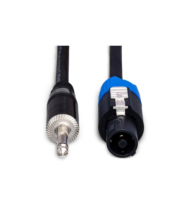 Hosa SKT-410Q Pro Speaker Cable, SpeakOn to 1/4" TS - 10 Foot