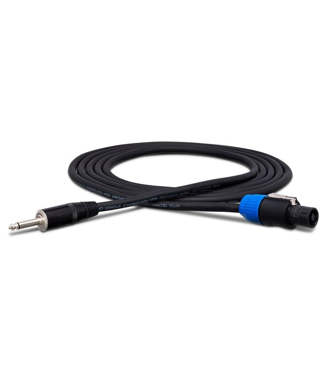 Hosa SKT-410Q Pro Speaker Cable, SpeakOn to 1/4" TS - 10 Foot