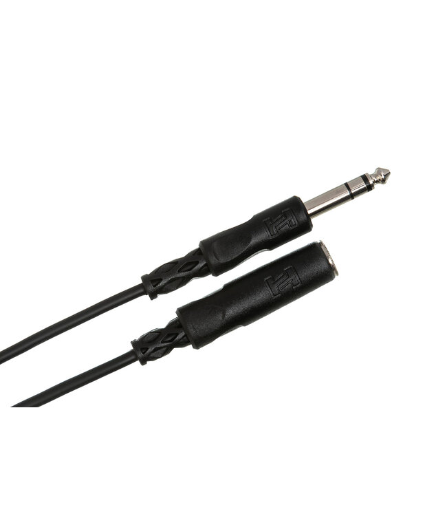 Hosa HPE-325C Headphone Extention Cable, 1/4" TRS to 1/4" TRS - Coil 25 Foot