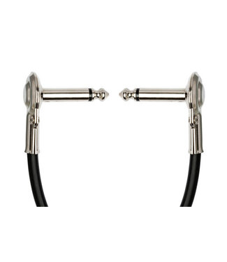 Hosa Hosa IRG-600.5 Guitar Patch Cable, Low-profile Right-angle to Same, 6” - 6pc