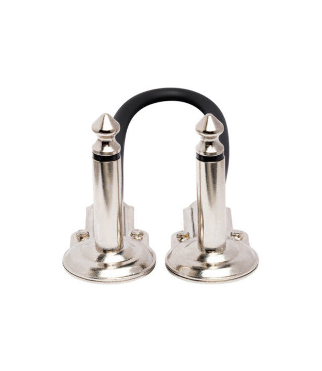 Hosa IRG-600.5 Guitar Patch Cable, Low-profile Right-angle to Same, 6” - 6pc