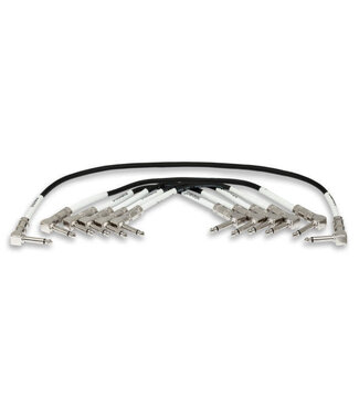 Hosa Hosa CPE-411 Guitar Patch Cables, Hosa Right-angle to Same, 6-pc Various Lengths