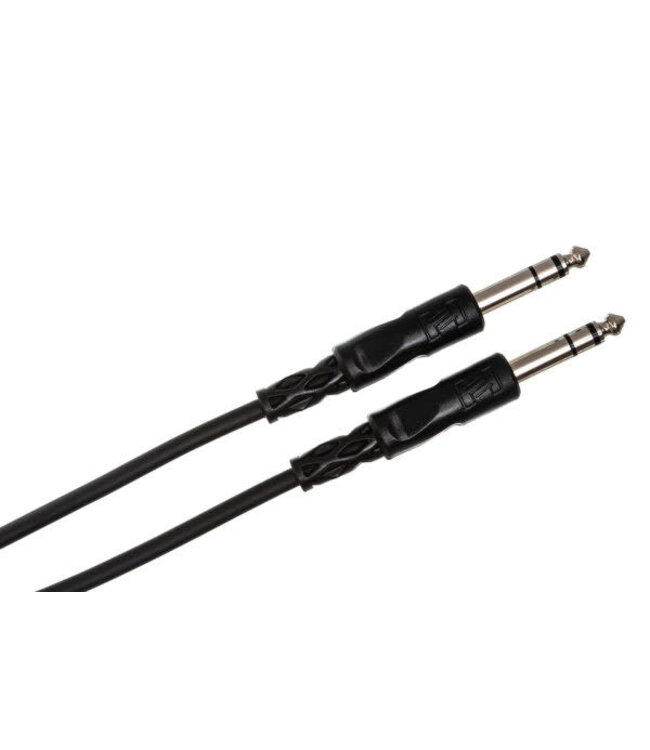 Hosa CSS-103 Balanced Interconnect Cable, 1/4" TRS to Same - 3 Foot