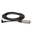 Hosa Hosa XVM-110F Camcorder Mic Cable, Right Angle 3.5mm TRS to XLRF - 10 Foot