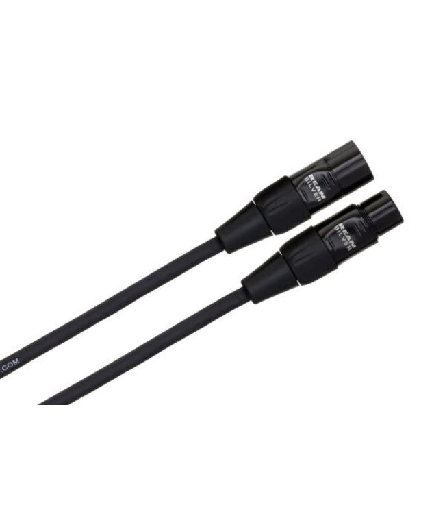 Hosa HMIC-050 Pro Microphone Cable, REAN XLR3F to XLR3M - 50 Foot