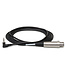 Hosa XVM-105F Camcorder Mic Cable, XLR3F to Right-angle 3.5mm TRS - 5 Foot