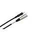 Hosa Hosa XRM-105 Unbalanced Interconnect Cable, RCA to XLR3M - 5 Foot