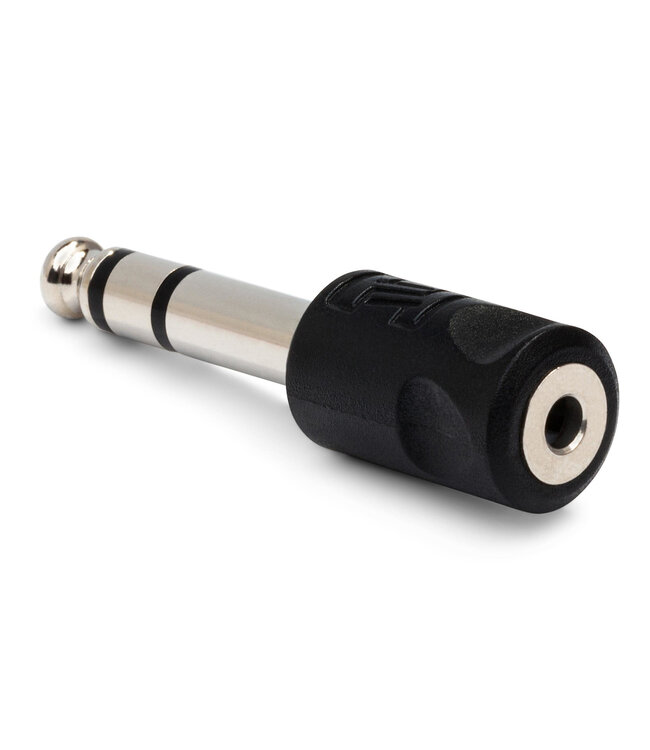 Hosa GPM-103 Headphone Adaptor, 3.5mm TRS to 1/4" TRS