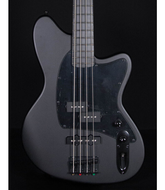Ibanez TMB420B 4-String Electric Bass, Black Flat