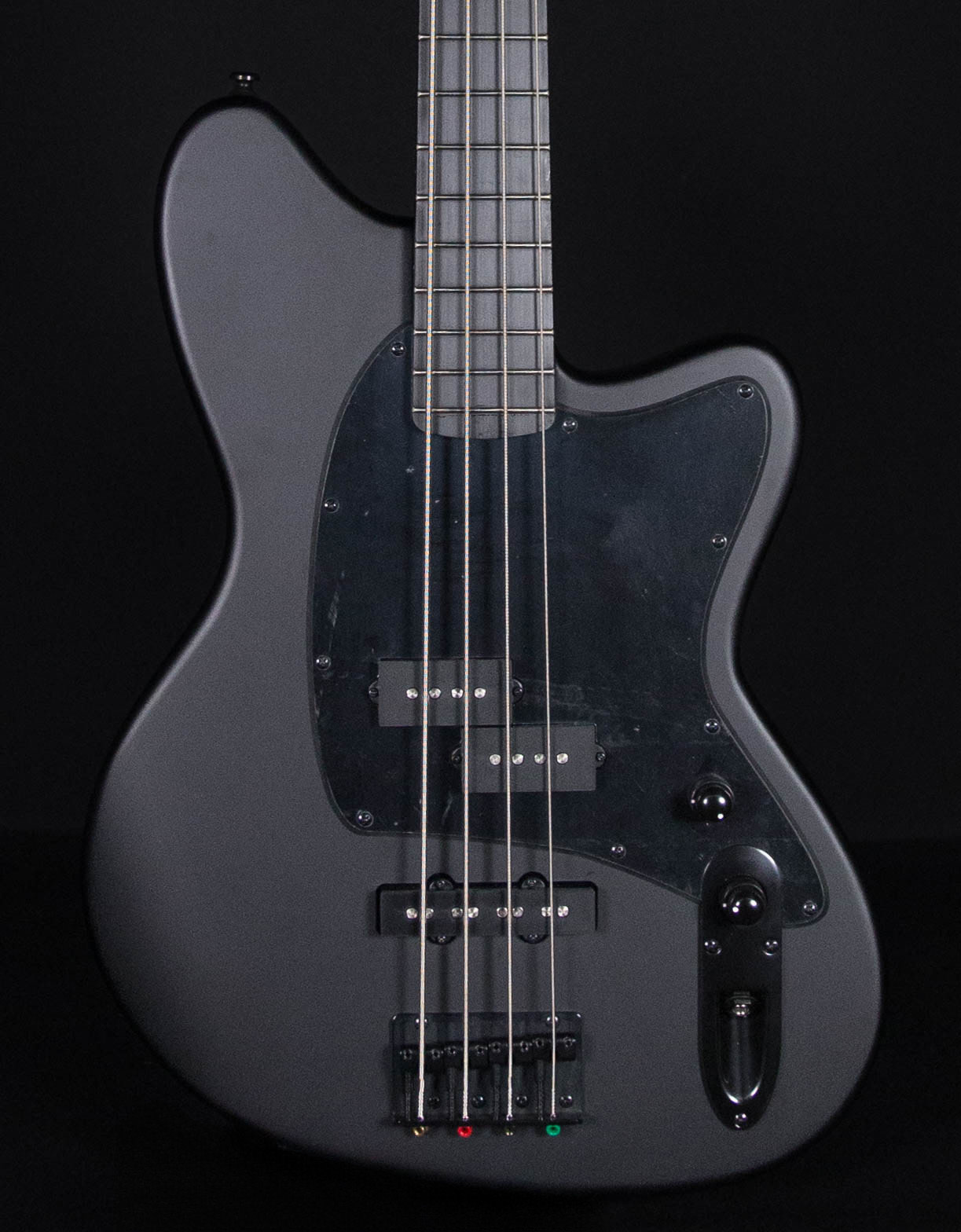 Ibanez TMB420B 4-String Electric Bass, Black Flat - Sims Music