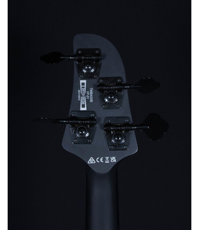 Ibanez TMB420B 4-String Electric Bass, Black Flat