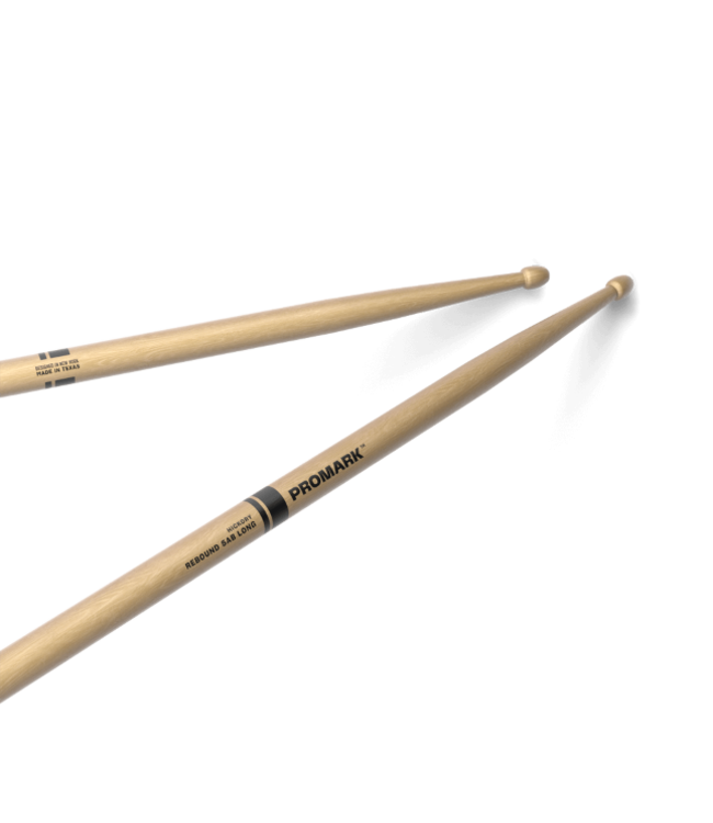 ProMark Rebound 5AB Long Hickory Drumstick, Acorn Wood Tip