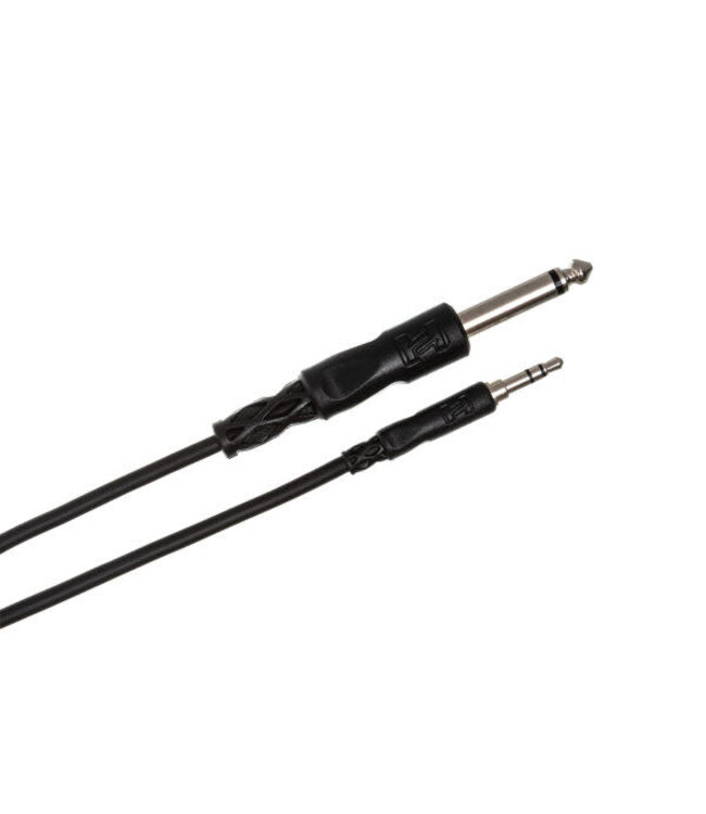 Hosa CMP-105 Mono Interconnect Cable, 1/4" TS to 3.5 mm TRS - 5 Foot