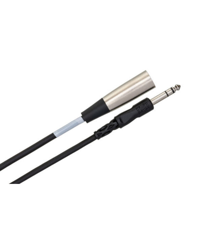 Hosa STX-105M Balanced Interconnect Cable, 1/4" TRS to XLR3M - 5 Foot