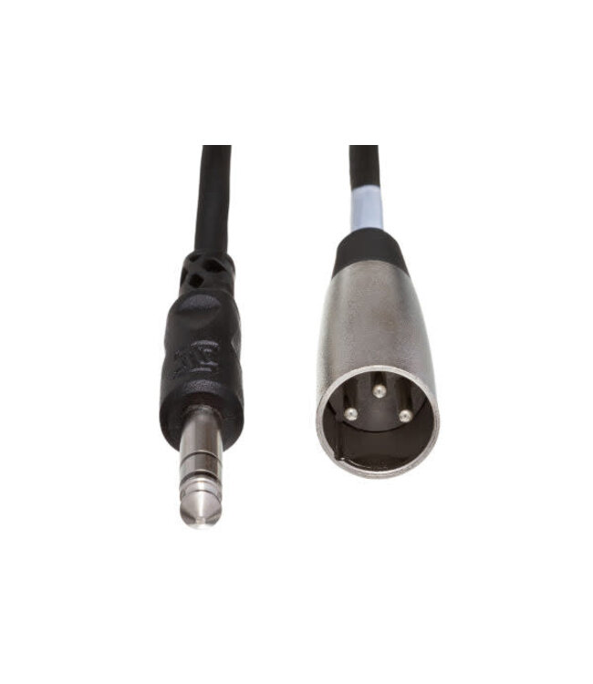 Hosa STX-105M Balanced Interconnect Cable, 1/4" TRS to XLR3M - 5 Foot